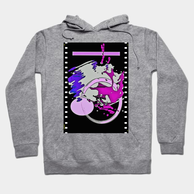 Surfer girls rule abstract design Hoodie by SilverPixieArt